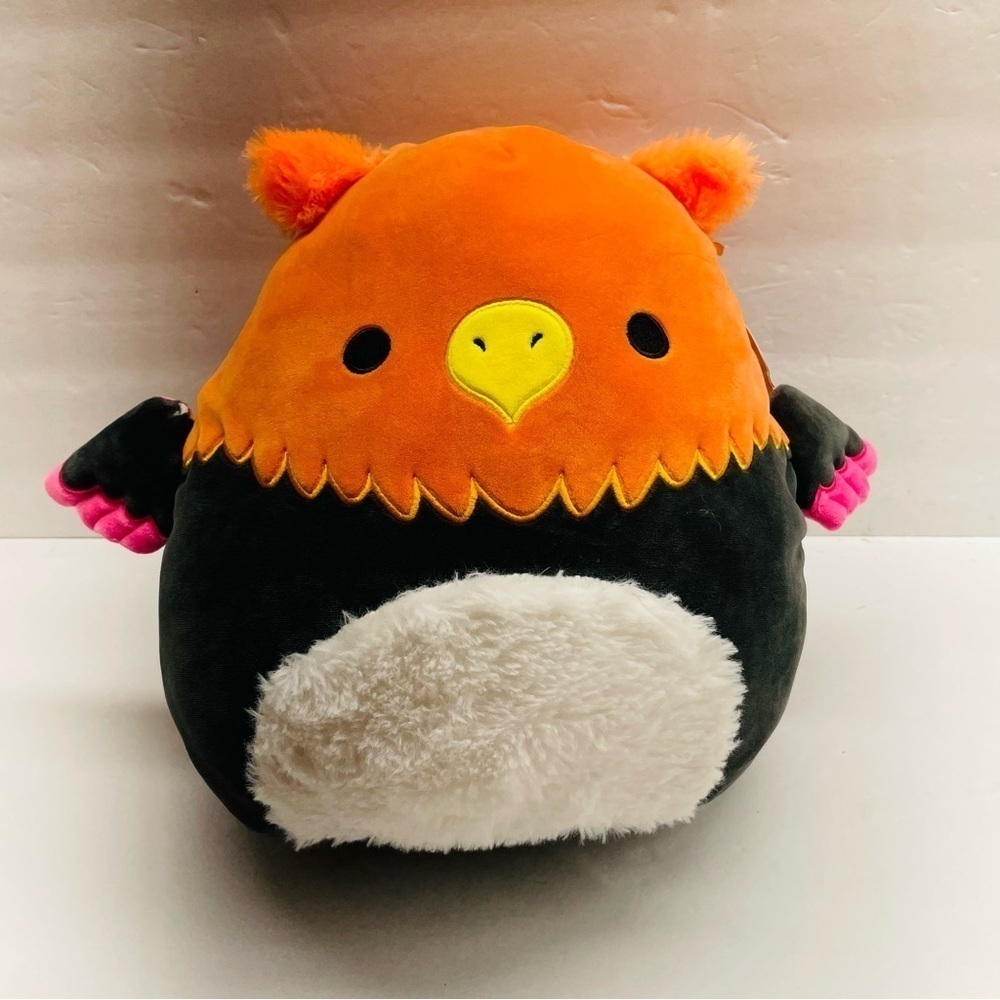 Squishmallow Official‎ Kellytoy Plush Black Light Myrna the Griffin 12”